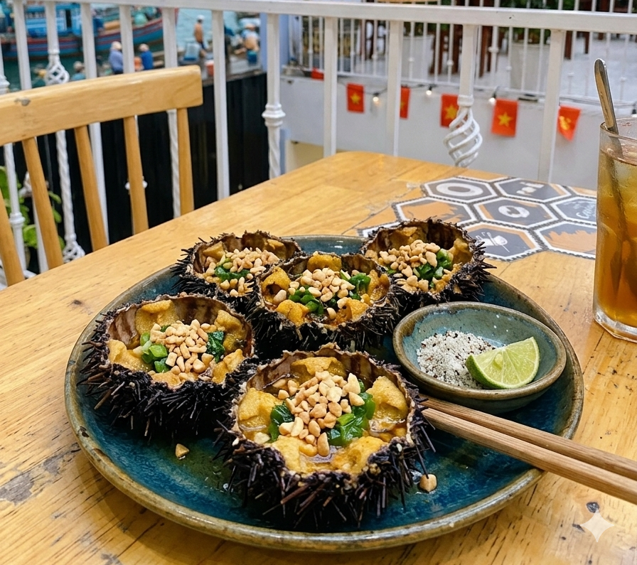 grilled sea urchin