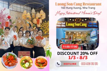 seafood discount 20% nha trang today